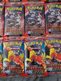 Destined Rivals Booster Packs - English Pokemon TCG - New & Sealed x36 + Promos - Image 5