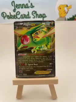 Black Star Flygon EX (XY61) - XY Promos - Pokemon TCG - LP - Image 1