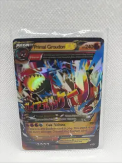 Pokemon Primal Groudon-EX 86/160 Primal Clash Full Art Holo Mega MP 2015 - Image 1