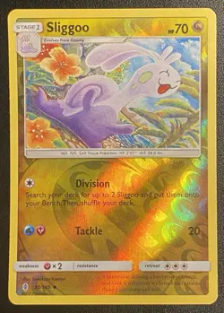 Sliggoo Reverse Holo Uncommon 95/145 Pokemon TCG Sun & Moon Guardians Rising NM - Image 1