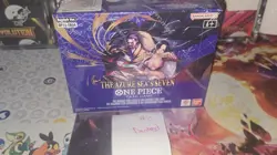 ONE PIECE CARD GAME THE AZURE SEA'S SEVEN BOOSTER BOX OP14 ENGLISH Sealed DENT#2 - Image 1