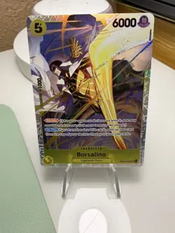 One Piece Card Game Borsalino SR EB04-058 English Adventure on KAMI's Island NM - Image 1