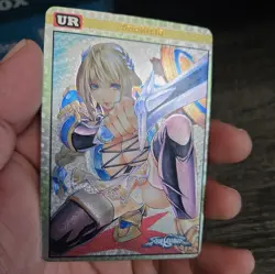 Sophitia soulcalibur Pop Out Sexy Card Holo Anime CUSTOM ART - Image 4