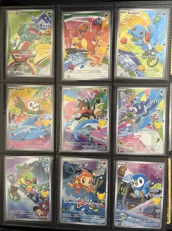 Pokemon TCG First Partner Illustration Collection 2026 Promos Full Set 9 Cards - Image 1
