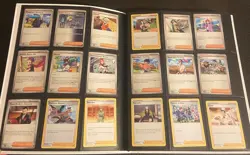 Pokemon Trainer Binder Full 396 Cards In Black Bolt Binder - Image 3