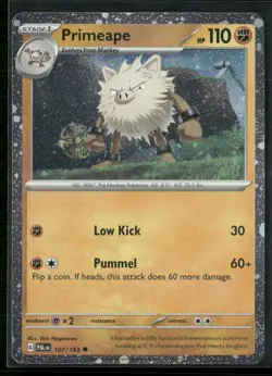 Primeape - (Cosmos Holo) Miscellaneous Cards & Products 107/193 Holo NM - Image 1