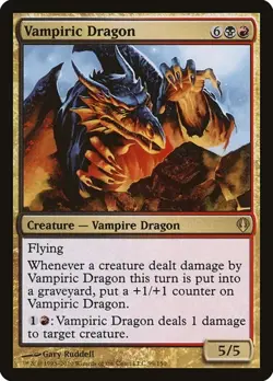 2x Vampiric Dragon Archenemy MP MTG - Image 1