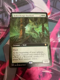 MTG - HOLLOWHENGE OVERLORD - RARE - VOC - EXTENDED ART - LP - Image 1