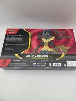 Pokemon TCG Mega Lucario ex Premium Figure Collection Box Factory Sealed - Image 4