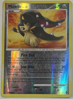Mawile 24/106 Pokemon Great Encounters Reverse Holo Rare Card - Image 1