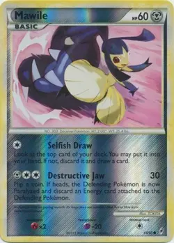 Moderately Played, English - 1 x Pokemon Mawile - 64/95 - Common - Reverse Holo - Image 1