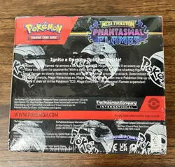 Pokemon Mega Evolutions Phantasmal Flames Booster Box (36 Packs) - Image 3