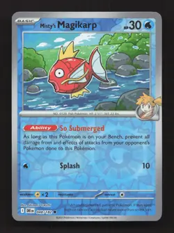 Misty's Magikarp 048/182 Common Destined Rivals Pokemon Reverse Holo Near Mint - Image 1