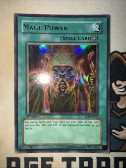 Mage Power - LON-E050 - Ultra Rare - 1st Edition - Yugioh NM - Image 2