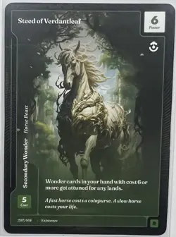 Wonders Of The First: Existence - Steed of Verdantleaf RARE 207/401 🔥🔥🔥 - Image 2