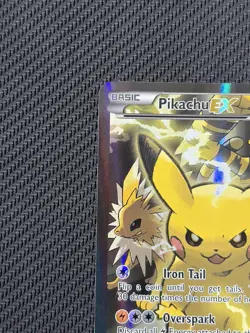 Pokemon TCG Pikachu Black Star Promo XY124 Holo Card - Image 2