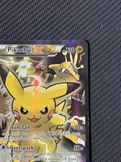 Pokemon TCG Pikachu Black Star Promo XY124 Holo Card - Image 3