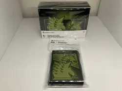 Pokemon Center Opening Scene Double Deck Box & Card Sleeves IN HAND (Lot Of 2) - Image 1