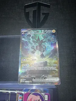 Pokemon Zekrom EX Holo 230 HP Sv: Black Bolt 166/086 Special Illustration Rare - Image 1