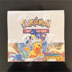 Pokemon Scarlet & Violet Surging Sparks Booster Box Pikachu Exeggutor English - Image 1