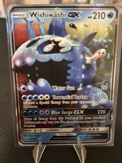 2017 Pokemon Wishiwashi GX 133/145 Full Art Guardians Rising - Image 1