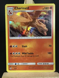 2019 Pokemon TCG Detective Pikachu 5/18 - Charizard - Holo Rare - Image 1