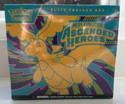 Pokemon TCG Mega Evolution Ascended Heroes Elite Trainer Box ETB - Sealed & New - Image 1