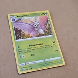 Pokemon Venomoth (2/215) 002 Silver Tempest NM REVERSE HOLO Foil TCG CCG - Image 2