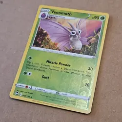 Pokemon Venomoth (2/215) 002 Silver Tempest NM REVERSE HOLO Foil TCG CCG - Image 3