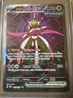 Pokemon Iron Valiant EX SIR 157/131 Prismatic Evolutions - Image 1