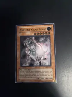 Ancient Gear Beast TLM-EN007 Ultimate Rare 1st Edition English Yu-Gi-Oh LP - Image 3
