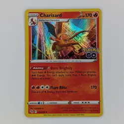 Charizard 010/078 Holo Rare Pokemon Go Pokemon TCG Card NM - Image 1