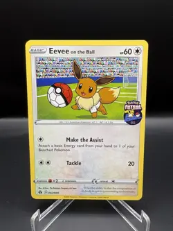 Eevee On the Ball Promo Card Futsal 002/005 NM - Image 1
