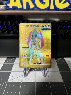 Iron Valiant EX 261/182 Hyper Rare - Paradox Rift Pokemon Card - NM - Image 1