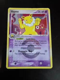 Hypno 25/112 Reverse Holo Rare - Fire Red Leaf Green Pokemon Card TCG - LP - Image 1