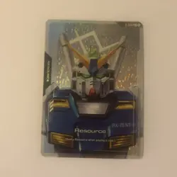 Steel Requiem NT-1 R-020 C+ FOIL - GD03 English TCG Gundam Resource Card - Image 1
