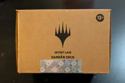 Magic the Gathering Secret Lair Dandan Deck - New and Sealed (In Hand) - Image 1