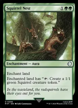 2x Squirrel Nest PIP NM MTG - Image 1