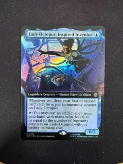 Lady Octopus, Inspired Inventor (EXTENDED FOIL) Marvel Spider-Man - Magic (MTG) - Image 1