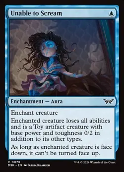 2x Unable to Scream DSK NM MTG - Image 1