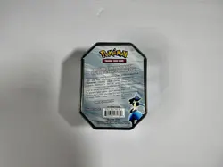 Empty Pokemon Diamond & Pearl Lucario Collector Card Metal Tin 2007 **TIN ONLY - Image 2