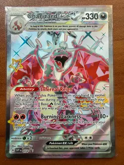 Pokemon Charizard ex 074 Sv: Scarlet & Violet Promo Holo NM - Image 1