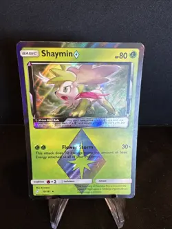 2019 Pokemon-Shaymin 10/181-Prism Star Team Up-Reverse Holo - Image 1
