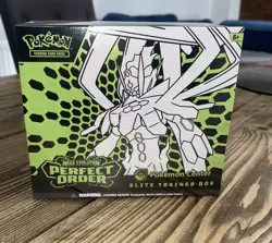 3 x Pokemon Center Mega Evolution Perfect Order Elite Trainer Box Factory Sealed - Image 1