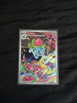 Pokemon TCG Ivysaur 134/132 Mega Evolution Illustration Rare Near Mint - Image 1
