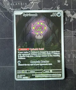 Spiritomb 148/132 Illustration Rare Mega Evolution Pokemon Near Mint - Image 1