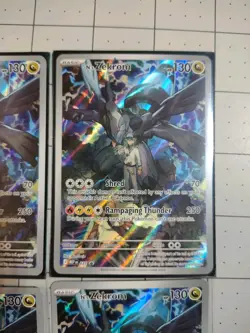 4 Pokemon TCG N’s Zekrom #031 Black Star Promo Full Art Ascended Heroes Promo NM - Image 3