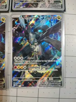 4 Pokemon TCG N’s Zekrom #031 Black Star Promo Full Art Ascended Heroes Promo NM - Image 4