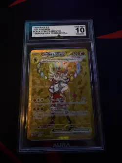 Pokemon TCG Cinderace EX 163 Black Star Promo Holo 2024 Aura Gem Mint - Image 1