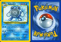 POLIWHIRL 57/130 UNCOMMON BASE SET 2 POKEMON MP - Image 3